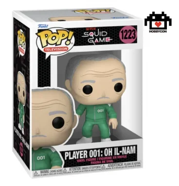 Squid Game-Player 001-Oh Il Nam-1223-Hobby Con-Funko Pop