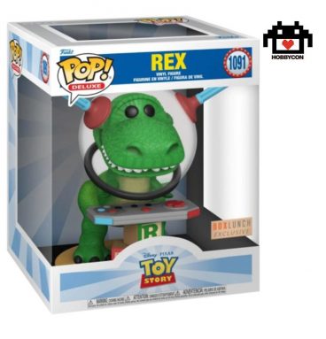 Toy Story-Rex-1091-Hobby Con-Funko Pop