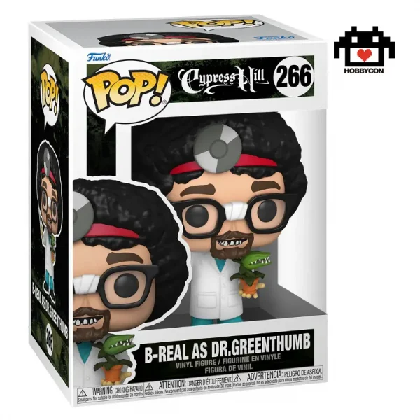 Cypress Hill-B-Real as Dr. Greenthumb-266-Hobby Con-Funko Pop