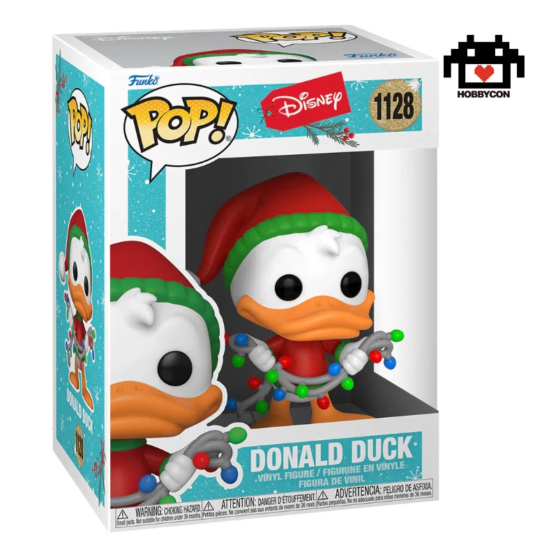 Disney-Pato Donald-1128-Hobby Con-Funko Pop