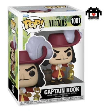 Disney-Villains-Captain Hook-1081-Hobby Con-Funko Pop