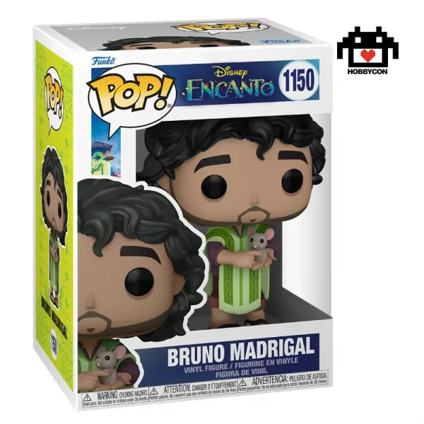 Encanto-Bruno Madrigal-1150-Hobby Con-Funko Pop