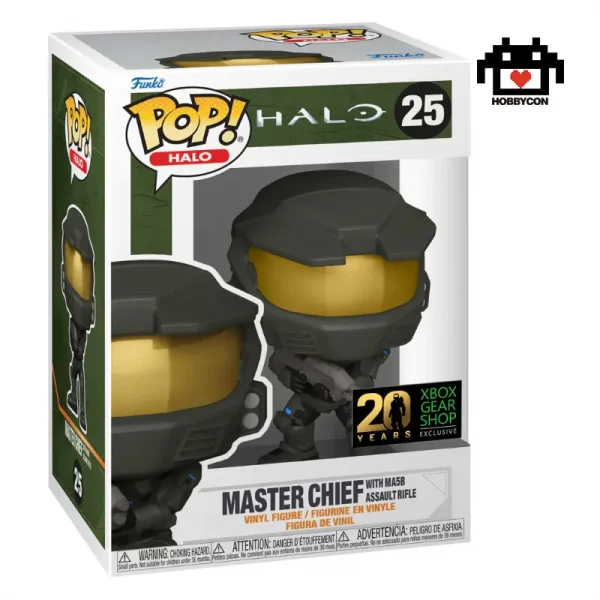 Halo-Master Chief-20 Years-25-Hobby Con-Funko Pop