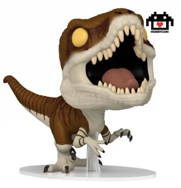 Jurassic World Dominion-Atrociraptor Tiger-1218-Hobby Con-Funko Pop-Specialty Series