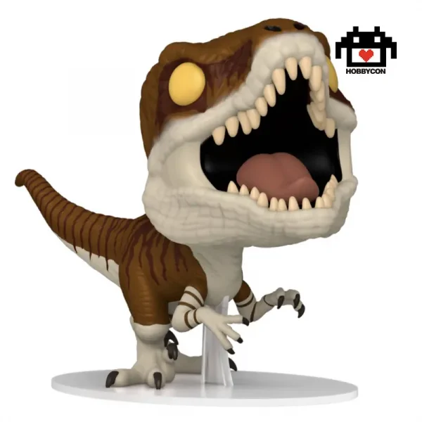 Jurassic World Dominion-Atrociraptor Tiger-1218-Hobby Con-Funko Pop