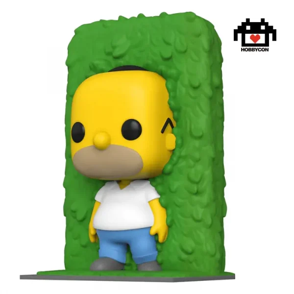 Los Simpsons-Homer in Hedges-1252-Hobby Con-Funko Pop