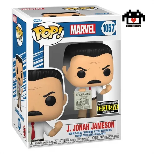 Marvel-J. Jonah Jameson-1057-Hobby Con-Funko Pop-Entertainment Earth