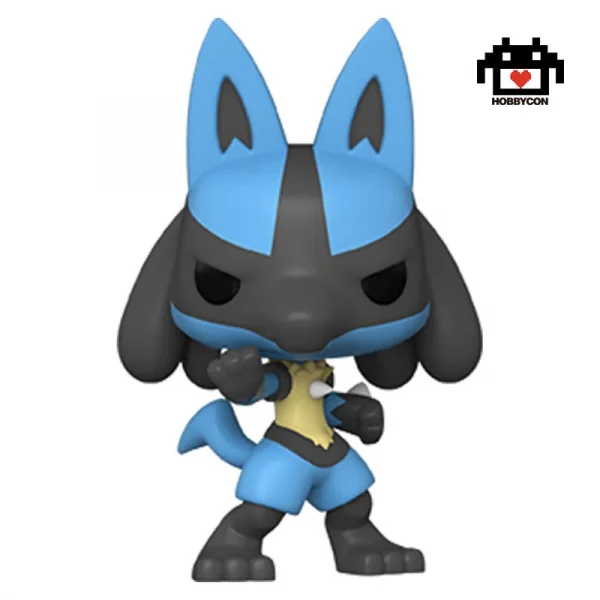 Pokemon-Lucario-856-Hobby Con-Funko Pop