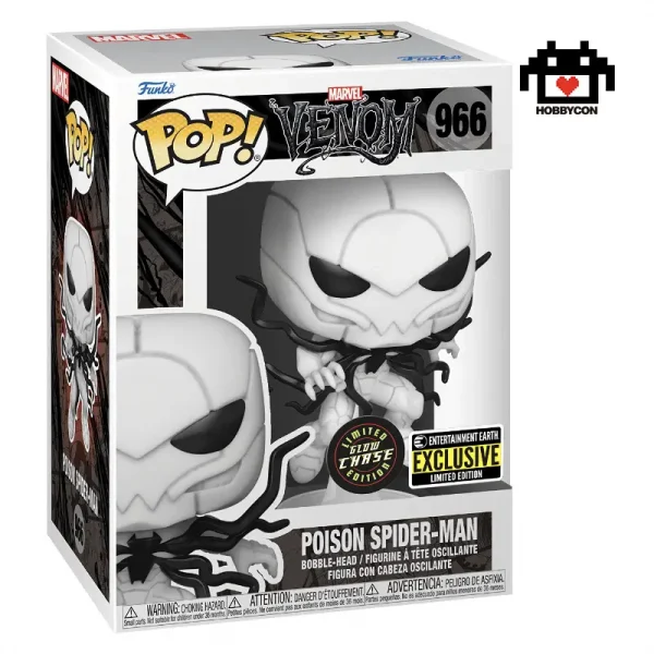 Venom-Poison-Spider-Man-Chase-966-Hobby Con-Funko Pop