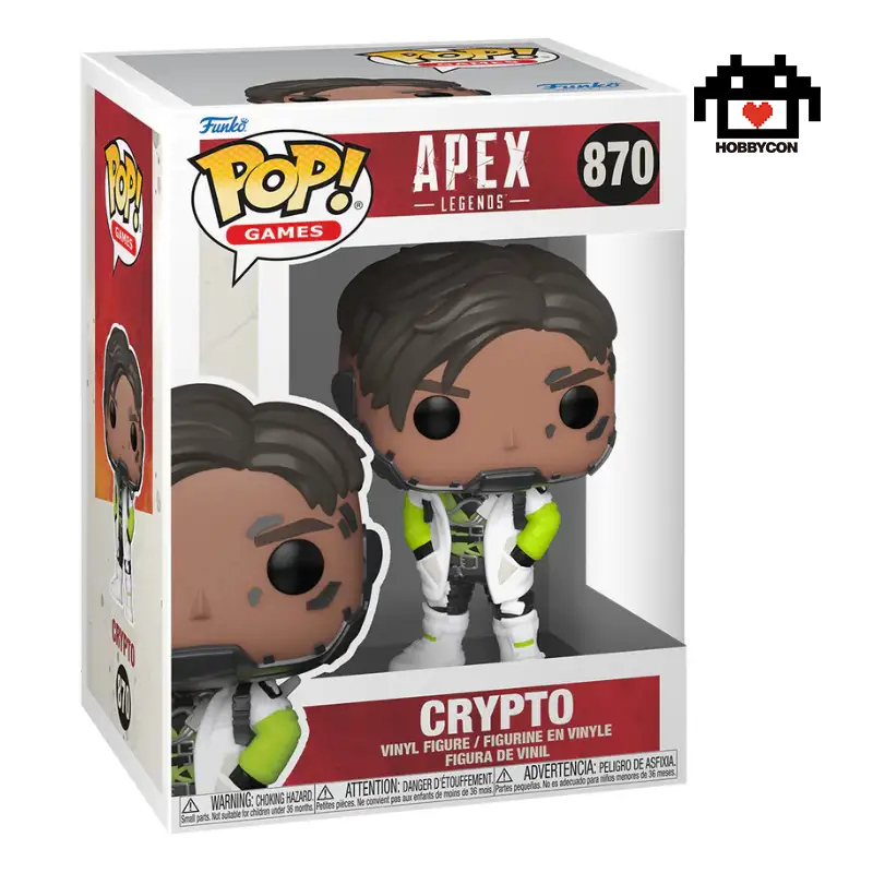 Apex Legends-Crypto-870-Hobby Con-Funko Pop