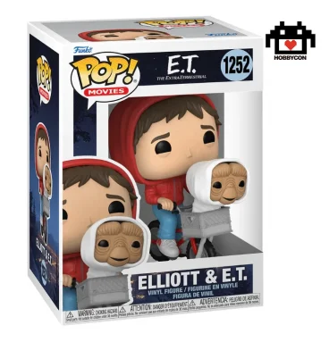E.T. & Elliot-E.T.-1252-Hobby Con-Funko Pop