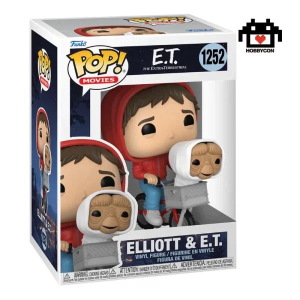 E.T. & Elliot-E.T.-1252-Hobby Con-Funko Pop