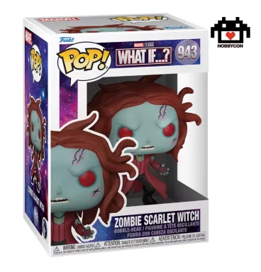 Marvel-What-If-Zombie Scarlet Witch-943-Hobby Con-Funko Pop