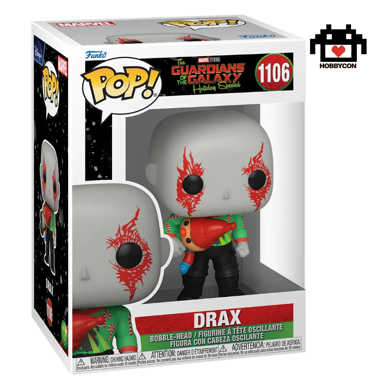 Guardians of the Galaxy-Holiday Special-Drax-1106-Hobby Con-Funko Pop