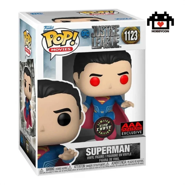 Justice League-Superman-1123-Chase-Hobby Con-Funko Pop