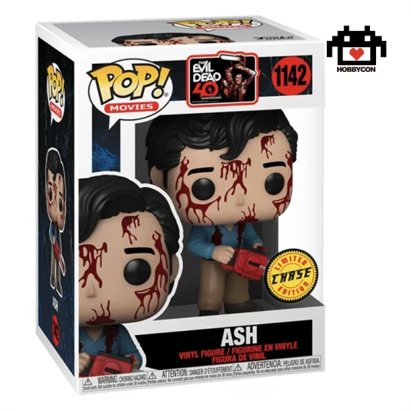 The Evil Dead-Ash-1142-Chase-Hobby Con-Funko Pop