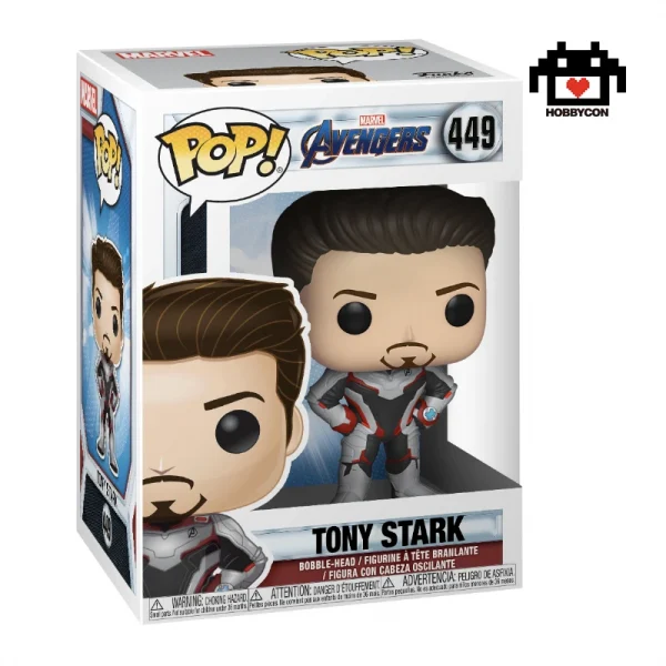 Avengers-Tony Stark-449-Hobby Con-Funko Pop.