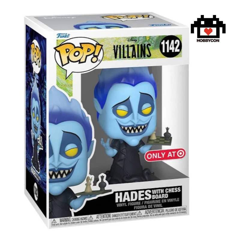 Disney Villains-Hades-1142-Only At-Hobby Con-Funko Pop
