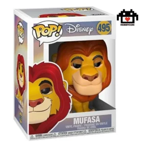 El Rey Leon-Mufasa-495-Hobby Con-Funko Pop