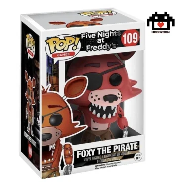 Five Nights At Freddys-Foxy-109-Hobby Con-Funko Pop
