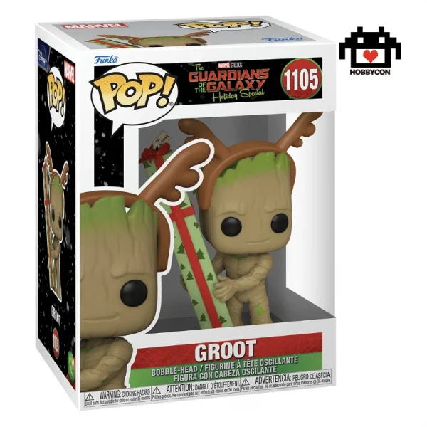 Guardians of the Galaxy-Holiday Special-Groot-1105-Hobby Con-Funko Pop