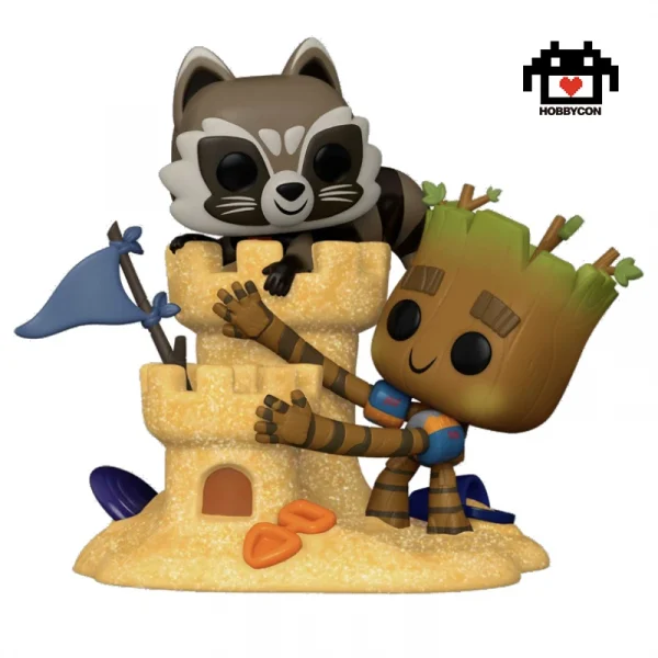 Guardians of the Galaxy-Rocket & Groot-Box Lunch-Hobby Con-Funko Pop