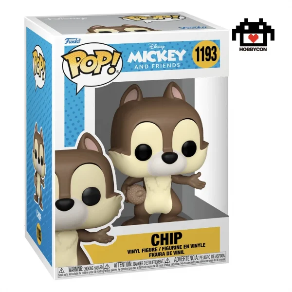 Disney-Chip-1193-Hobby Con-Funko Pop