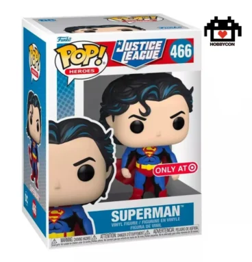 Justice League-Superman-466-Hobby Con-Funko Pop-Target-Only At