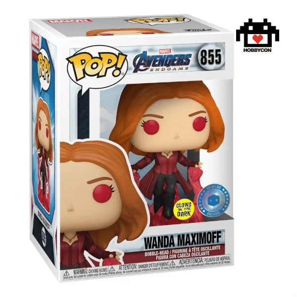 Avengers Endgame-Wanda Maximoff-855-Pop in a Box-Hobby Con-Funko Pop