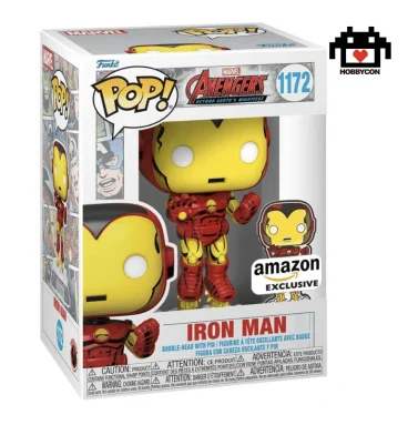 Avengers-Iron Man-1172-Hobby Con-Funko Pop-Amazon Exclusive