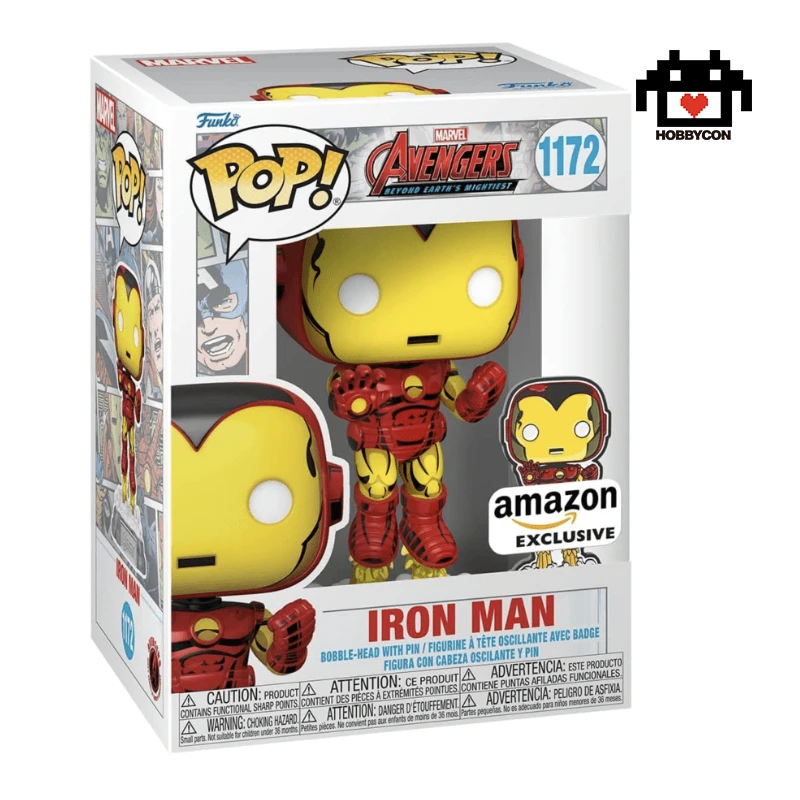 Avengers-Iron Man-1172-Hobby Con-Funko Pop