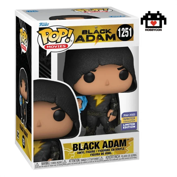 Black Adam-1251-Winter Convention-Hobby Con-Funko Pop