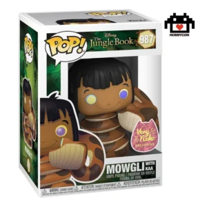 El Libro de la Selva-Mowgli-987-Hobby Con-Funko Pop-Very Neko