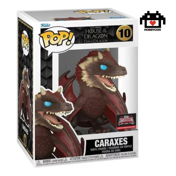 Game of Thrones-House of the Dragon-Caraxes-10-Hobby Con-Funko Pop