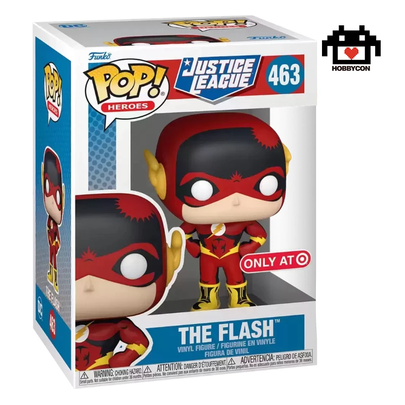 Justice League-The Flash-463-Hobby Con-Funko Pop