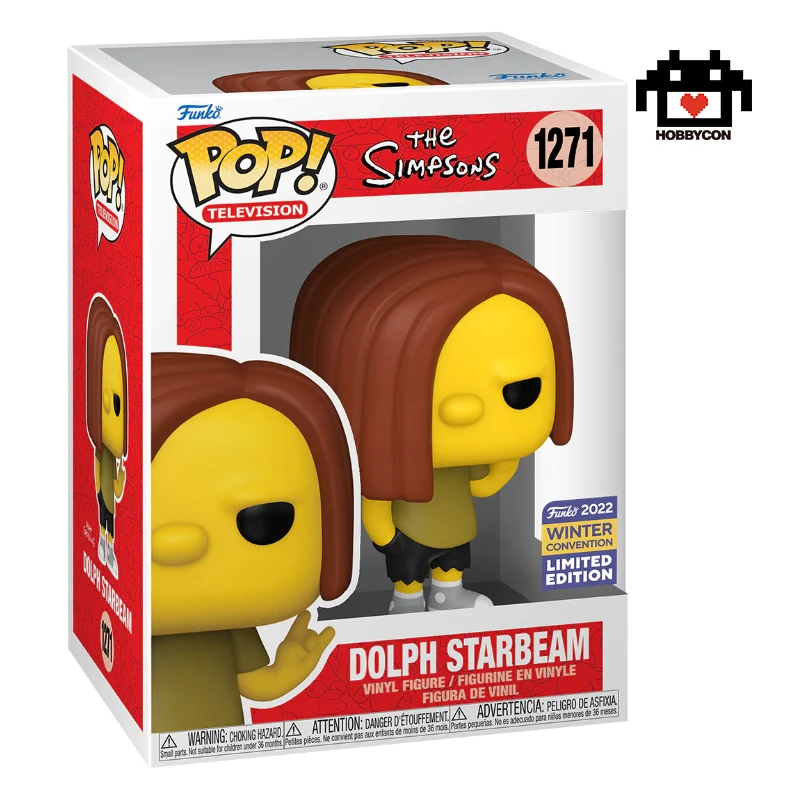 Los Simpsons-Dolph Starbeam-1271-Hobby Con-Funko Pop