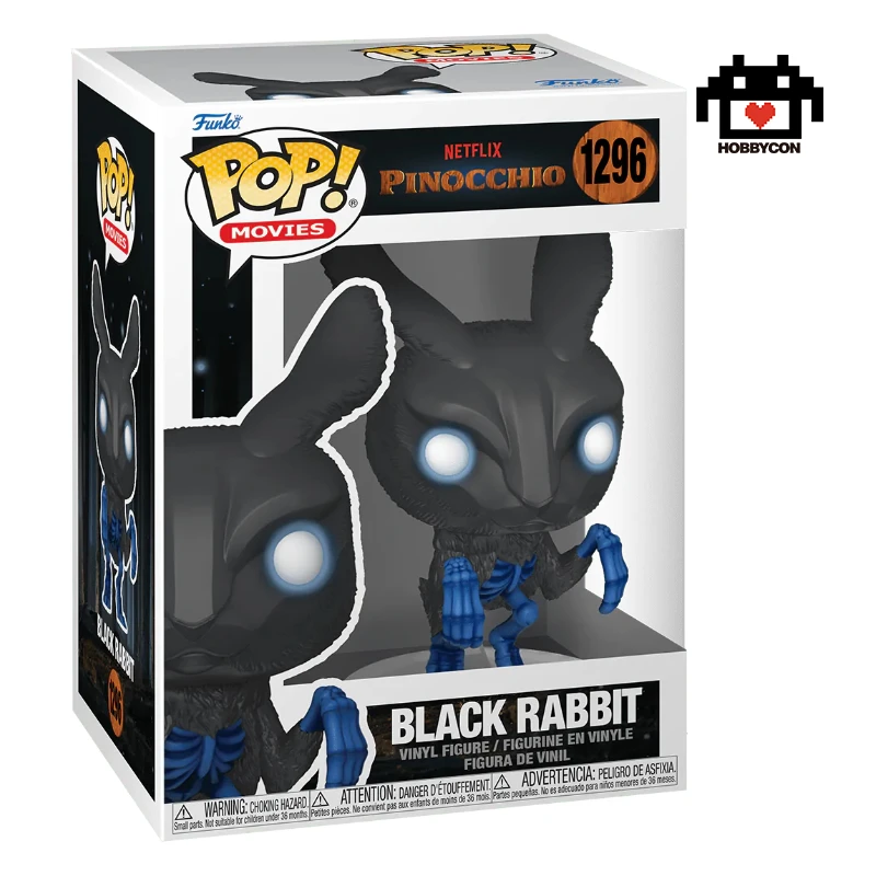 Pinocchio-Black Rabbit-1296-Hobby Con-Funko-Pop