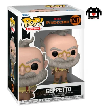 Pinocchio-Geppetto-1297-Hobby Con-Funko Pop