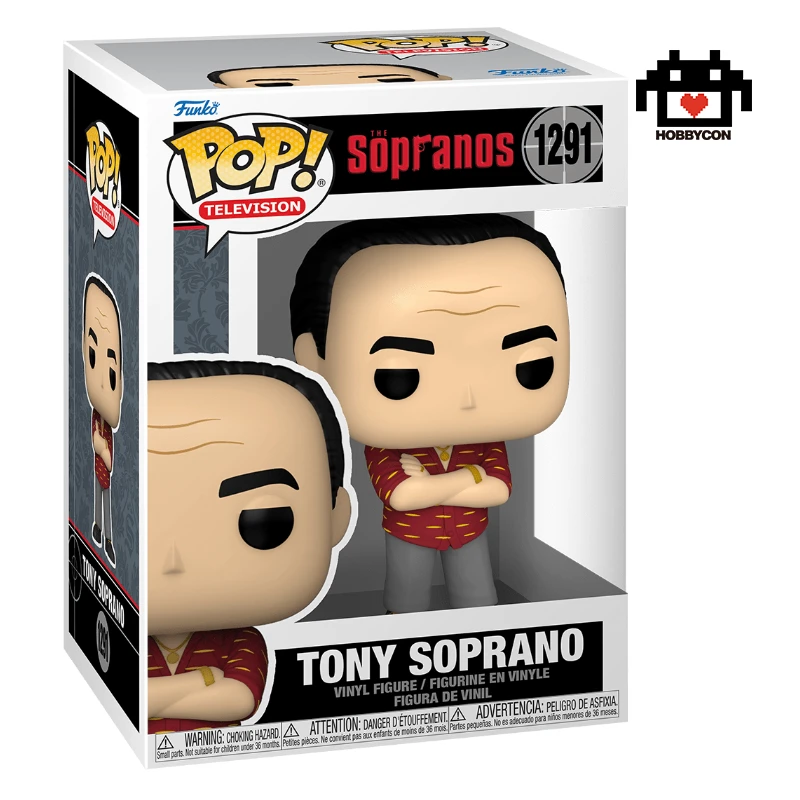 The Sopranos-Tony Soprano-1291-Hobby Con-Funko Pop