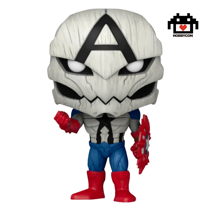 Venom-Posion Captain America-856-Hobby Con-Funko Pop-Pop in a Box