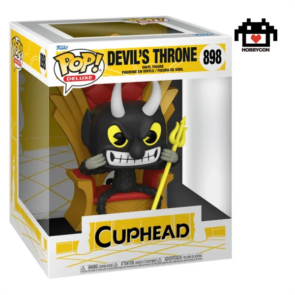 Cuphead-Devil Throne-898-Hobby Con-Funko Pop