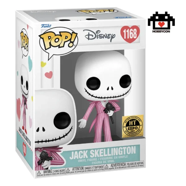 El Extraño Mundo de Jack-Jack Skellington-1168-Hobby Con-Funko Pop.