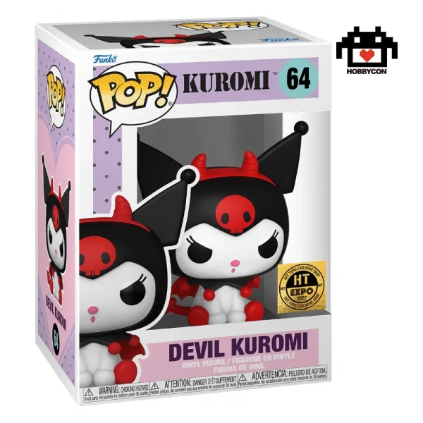 Kuromi-Devil Kuromi-64-Hobby Con-Funko Pop