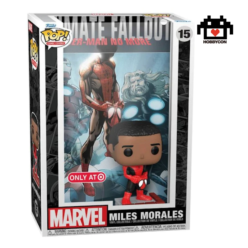 Marvel-Miles Morales-Target-15-Hobby Con-Funko Pop