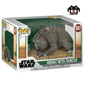 Star Wars The Book of Boba Fett-Grogu & Rancor-Entertainment Earth-587-Hobby Con-Funko Pop