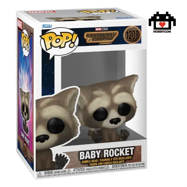 Guardians of the Galaxy-Baby Rocket-1208-Hobby Con-Funko Pop