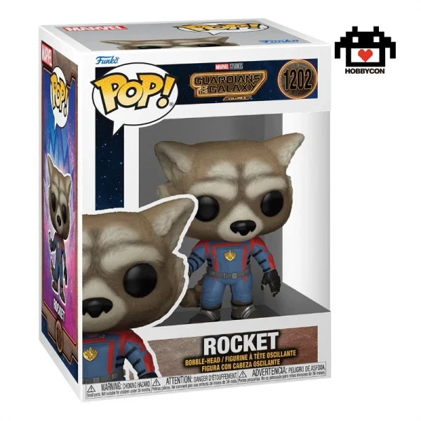 Guardians of the Galaxy-Rocket-1202-Hobby Con-Funko Pop