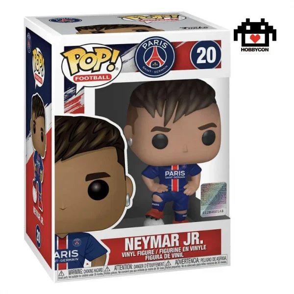 PSG-Neymar Jr.-20-Hobby Con-Funko Pop