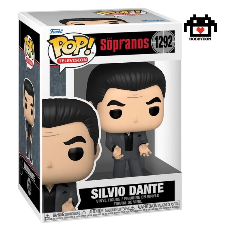 The Sopranos-Silvio Dante-1292-Hobby Con-Funko Pop