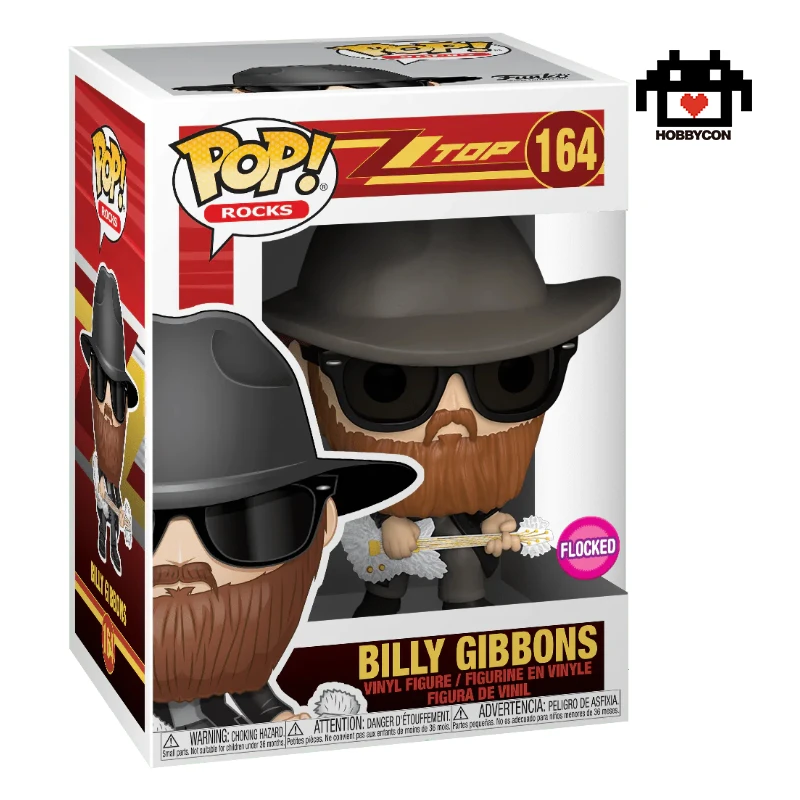ZZ Top-Billy Gibbons-164-Hobby Con-Funko Pop